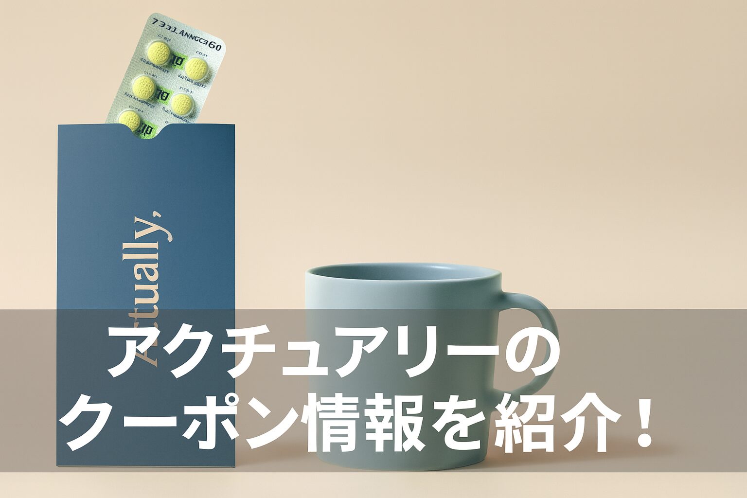 Actually,（アクチュアリー）イソトレチノインのクーポン情報!モニター参加で得する3つの利点とは?